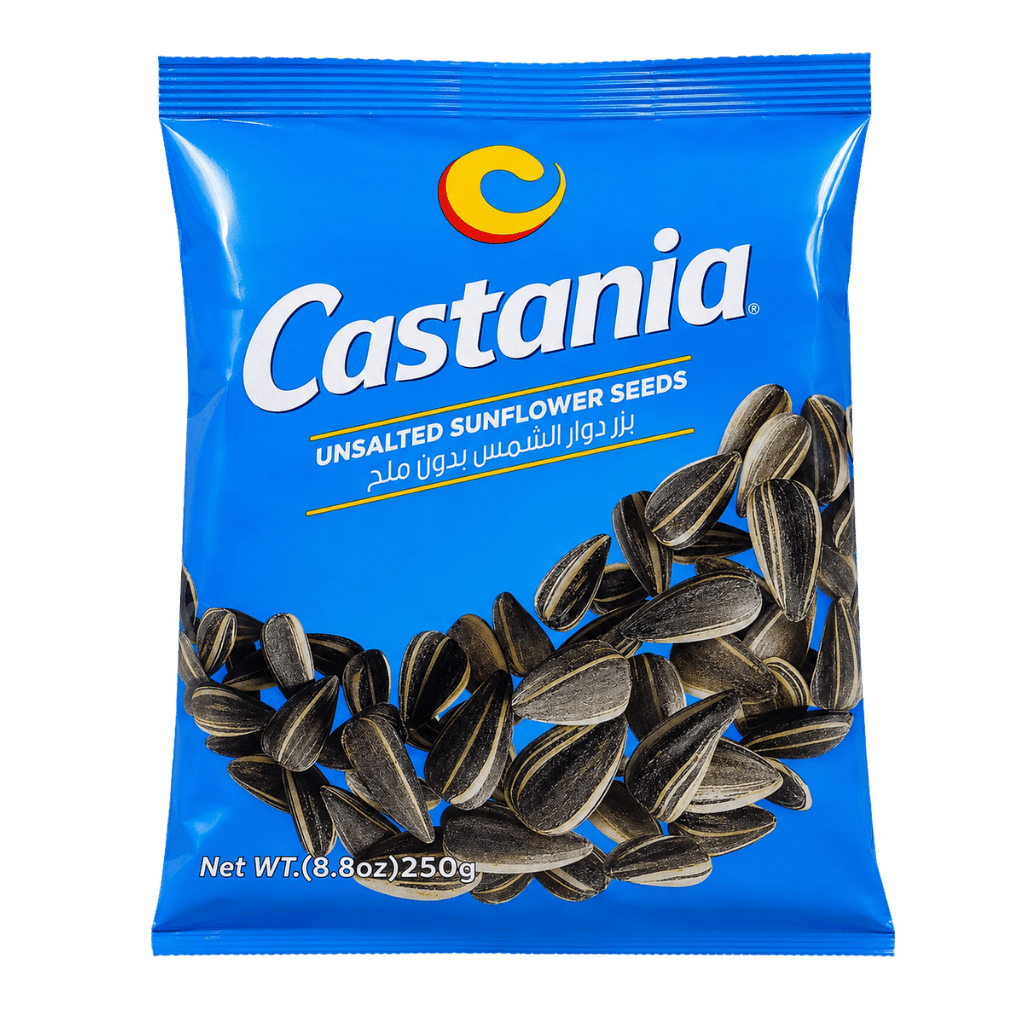 Castania Unsalted Sunflower Seeds 250 g buy online USA - 1